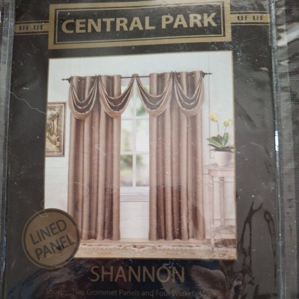 Central Park Lined Black Panel